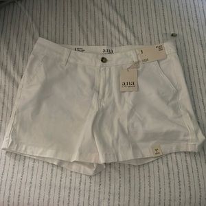 Brand new white shorts